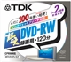 TDK DVD-RW120HCPWX5K̉摜
